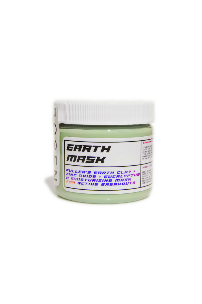 Acne-Clearing Earth Mask with Zinc Oxide & Niacinamide